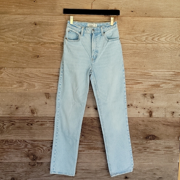 Abercrombie & Fitch Denim - Abercrombie & Fitch Blue High Rise Jeans Classic Style